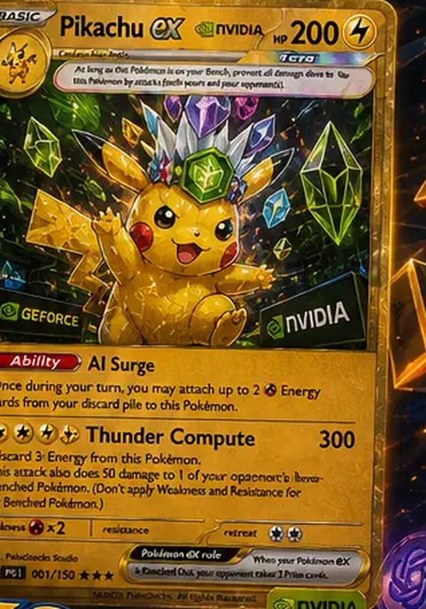 NVIDIA — Voltacore PokeStocks card